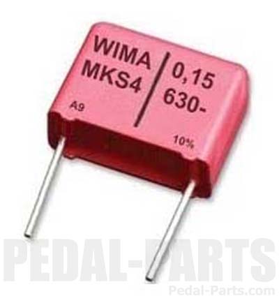 2 condensateurs Wima MKS4 0,68uF 680nf 630V 