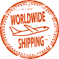 worldwide shipping stamp en